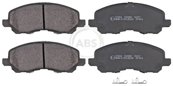 Handler.Part Brake pad set, disc brake ABS 37202 1