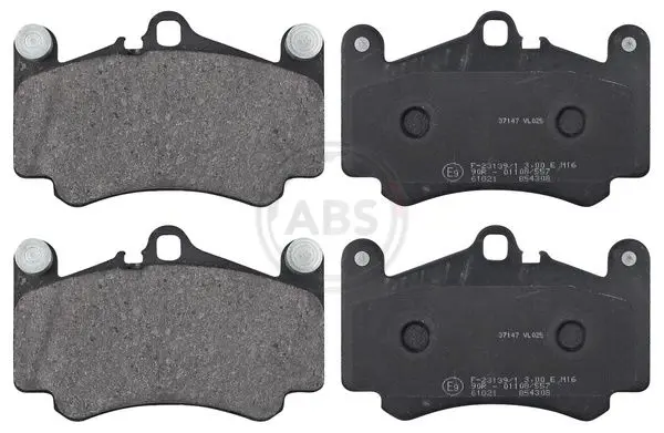 Handler.Part Brake pad set, disc brake ABS 37147 1