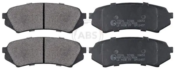 Handler.Part Brake pad set, disc brake ABS 37226 1