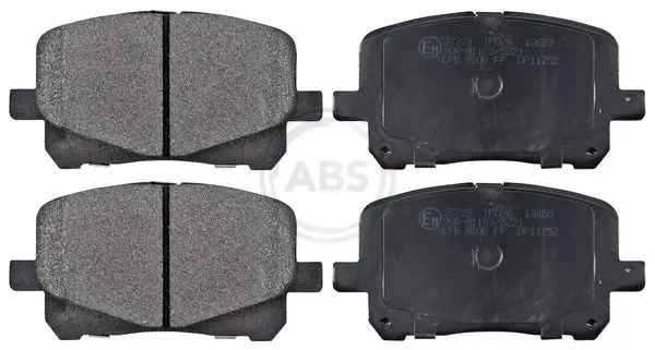 Handler.Part Brake pad set, disc brake ABS 37229 1