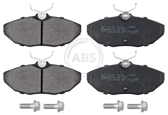 Handler.Part Brake pad set, disc brake ABS 37178 1