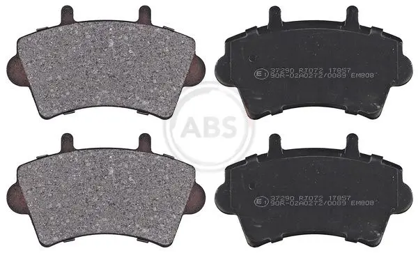 Handler.Part Brake pad set, disc brake ABS 37290 1