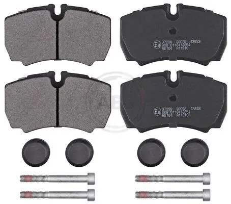 Handler.Part Brake pad set, disc brake ABS 37298 1