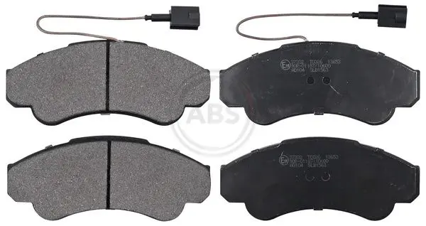 Handler.Part Brake pad set, disc brake ABS 37332 1