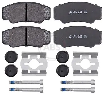 Handler.Part Brake pad set, disc brake ABS 37333 1