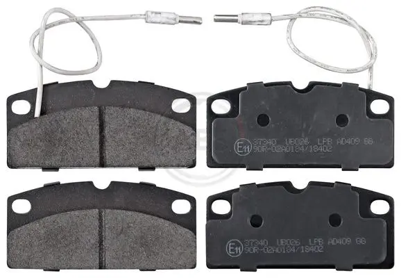 Handler.Part Brake pad set, disc brake ABS 37340 1