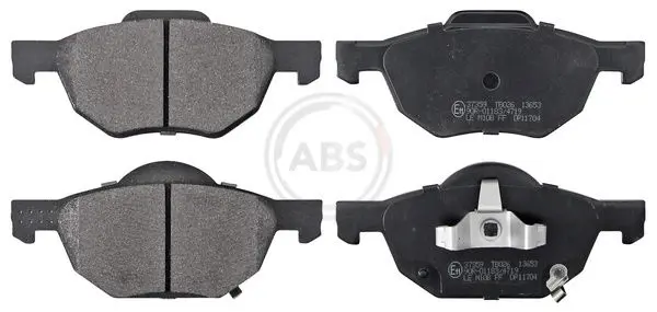 Handler.Part Brake pad set, disc brake ABS 37359 1