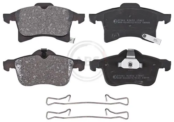 Handler.Part Brake pad set, disc brake ABS 37361 1