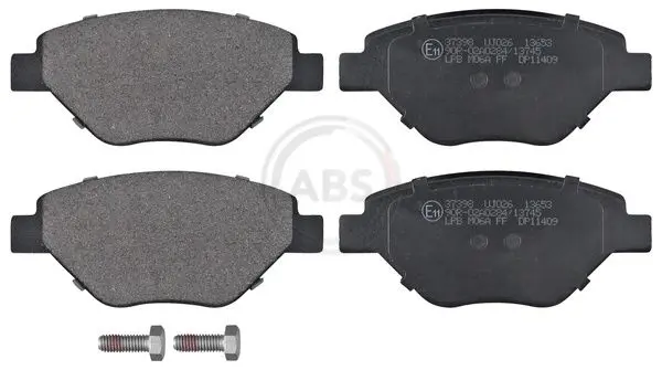 Handler.Part Brake pad set, disc brake ABS 37398 1