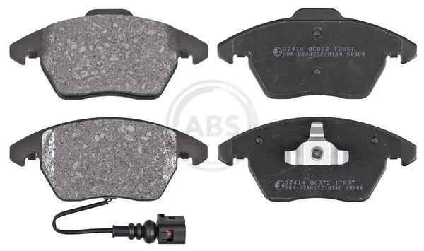 Handler.Part Brake pad set, disc brake ABS 37414 1