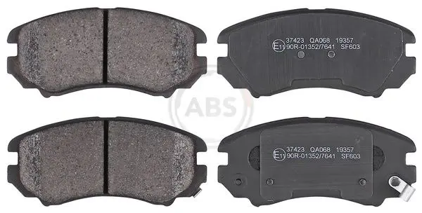 Handler.Part Brake pad set, disc brake ABS 37423 1