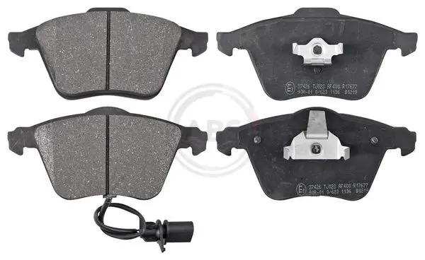 Handler.Part Brake pad set, disc brake ABS 37426 1