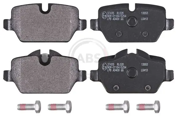 Handler.Part Brake pad set, disc brake ABS 37435 1