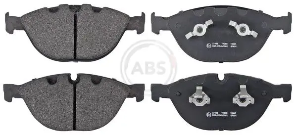 Handler.Part Brake pad set, disc brake ABS 37463 1