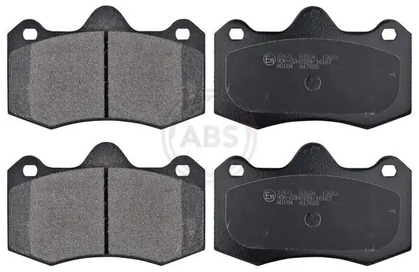 Handler.Part Brake pad set, disc brake ABS 37471 1