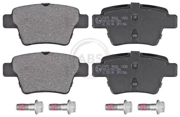 Handler.Part Brake pad set, disc brake ABS 37475 1