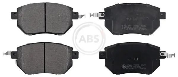 Handler.Part Brake pad set, disc brake ABS 37504 1