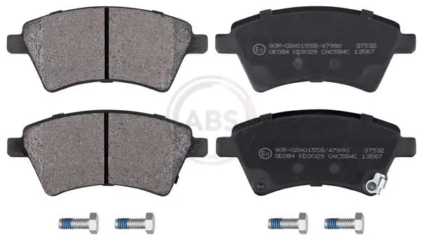 Handler.Part Brake pad set, disc brake ABS 37481 1