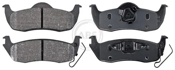 Handler.Part Brake pad set, disc brake ABS 37534 1