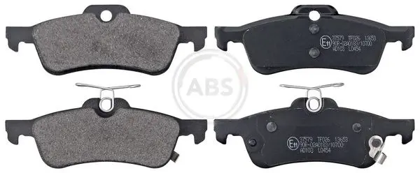 Handler.Part Brake pad set, disc brake ABS 37579 1