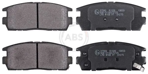 Handler.Part Brake pad set, disc brake ABS 37583 1