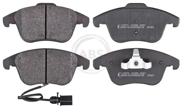 Handler.Part Brake pad set, disc brake ABS 37675 1