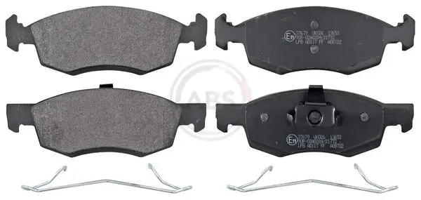 Handler.Part Brake pad set, disc brake ABS 37627 1