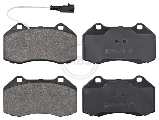 Handler.Part Brake pad set, disc brake ABS 37688 1