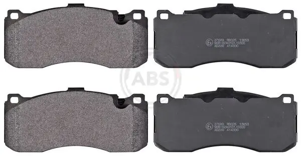 Handler.Part Brake pad set, disc brake ABS 37689 1