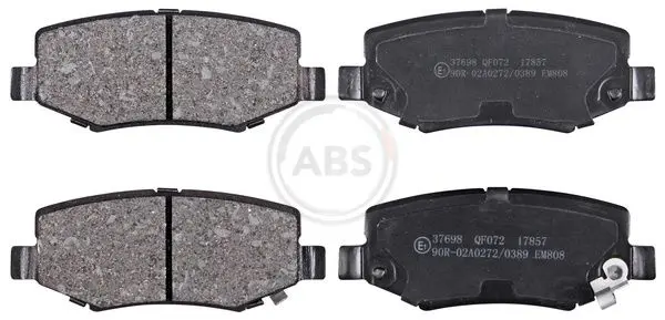 Handler.Part Brake pad set, disc brake ABS 37698 1