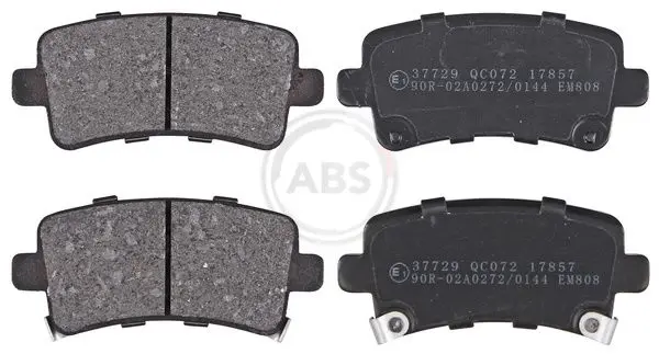 Handler.Part Brake pad set, disc brake ABS 37729 1