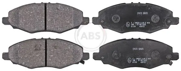 Handler.Part Brake pad set, disc brake ABS 37672 1