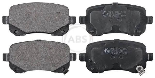 Handler.Part Brake pad set, disc brake ABS 37733 1