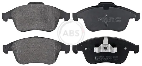 Handler.Part Brake pad set, disc brake ABS 37707 1