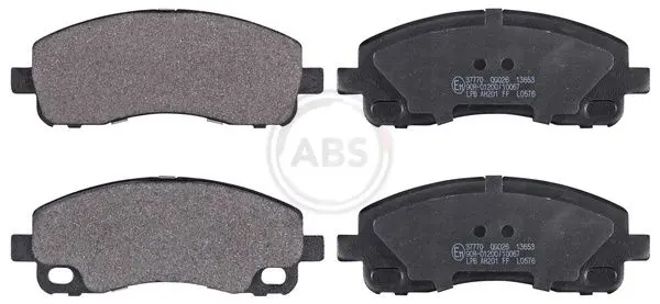 Handler.Part Brake pad set, disc brake ABS 37770 1