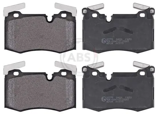 Handler.Part Brake pad set, disc brake ABS 37779 1