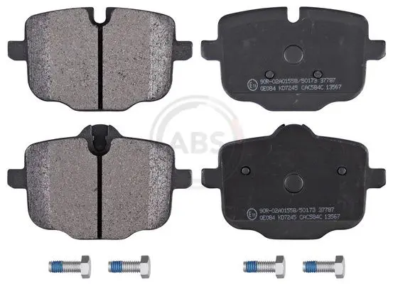 Handler.Part Brake pad set, disc brake ABS 37787 1