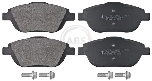 Handler.Part Brake pad set, disc brake ABS 37751 1