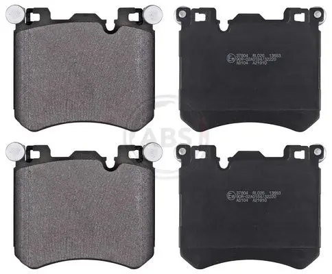 Handler.Part Brake pad set, disc brake ABS 37804 1