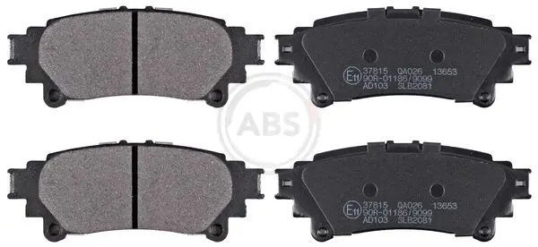 Handler.Part Brake pad set, disc brake ABS 37815 1