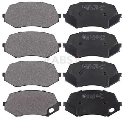 Handler.Part Brake pad set, disc brake ABS 37771 1