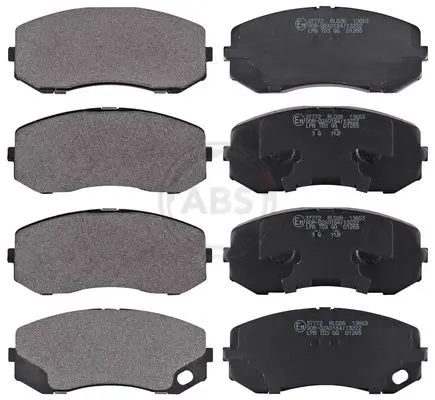 Handler.Part Brake pad set, disc brake ABS 37772 1