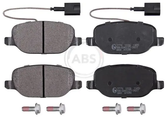 Handler.Part Brake pad set, disc brake ABS 37776 1