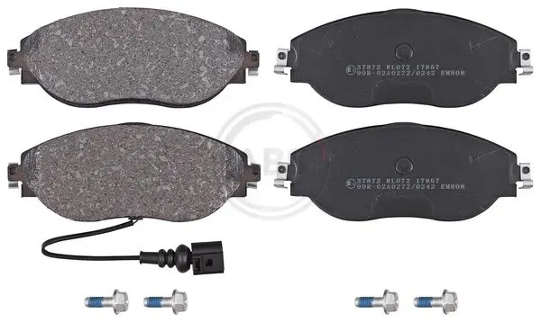 Handler.Part Brake pad set, disc brake ABS 37872 1