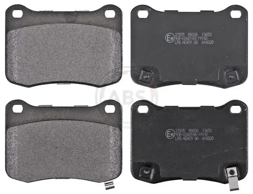 Handler.Part Brake pad set, disc brake ABS 37835 1