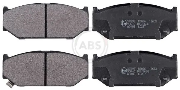 Handler.Part Brake pad set, disc brake ABS 37893 1