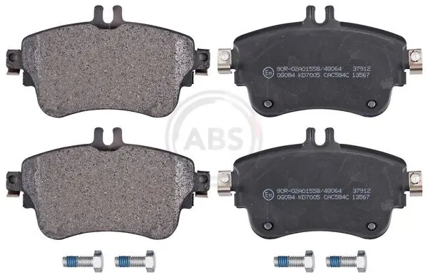 Handler.Part Brake pad set, disc brake ABS 37912 1