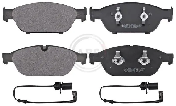 Handler.Part Brake pad set, disc brake ABS 37864 1