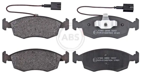 Handler.Part Brake pad set, disc brake ABS 37865 1