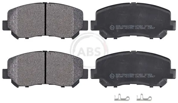 Handler.Part Brake pad set, disc brake ABS 37929 1